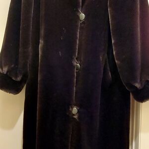 Luxurious Women's Dark Brown Coat